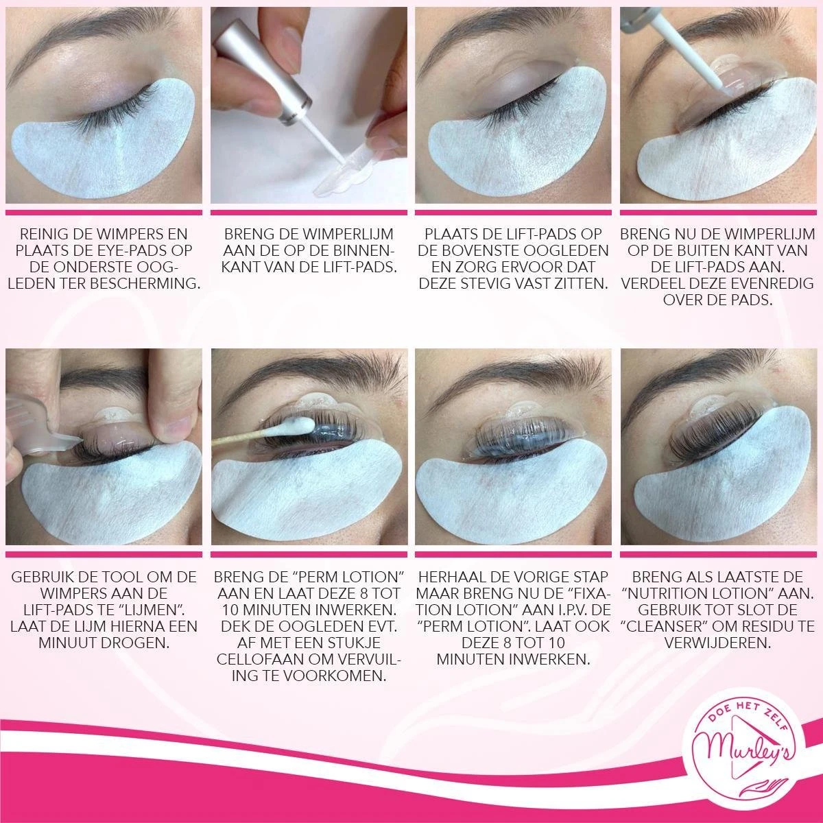 MURLEY’s Lash Lift Professionele Wimperlifting Set - Eyelash Lifting Kit - Wimperlift - Lashlift - 12 Weken Lang Perfect Gekrulde Wimpers - Geen Wimperkruller Meer Nodig 5 MURLEY’s Lash Lift Professionele Wimperlifting Set - Eyelash Lifting Kit - Wimperlift - Lashlift - 12 Weken Lang Perfect Gekrulde Wimpers - Geen Wimperkruller Meer Nodig - Afbeelding 3