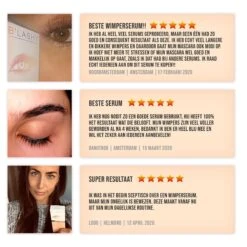 B’LASHY® Wimperserum - Wimper Groeimiddel - Wimper Serum Voor Sterke, Lange En Volle Wimpers - 5 Ml -Poeder - Foundation Winkel 1200x1200 769