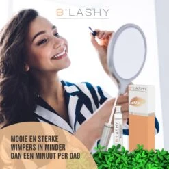 B’LASHY® Wimperserum - Wimper Groeimiddel - Wimper Serum Voor Sterke, Lange En Volle Wimpers - 5 Ml -Poeder - Foundation Winkel 1200x1200 770