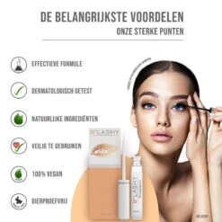 B’LASHY® Wimperserum - Wimper Groeimiddel - Wimper Serum Voor Sterke, Lange En Volle Wimpers - 5 Ml -Poeder - Foundation Winkel 1200x1200 771