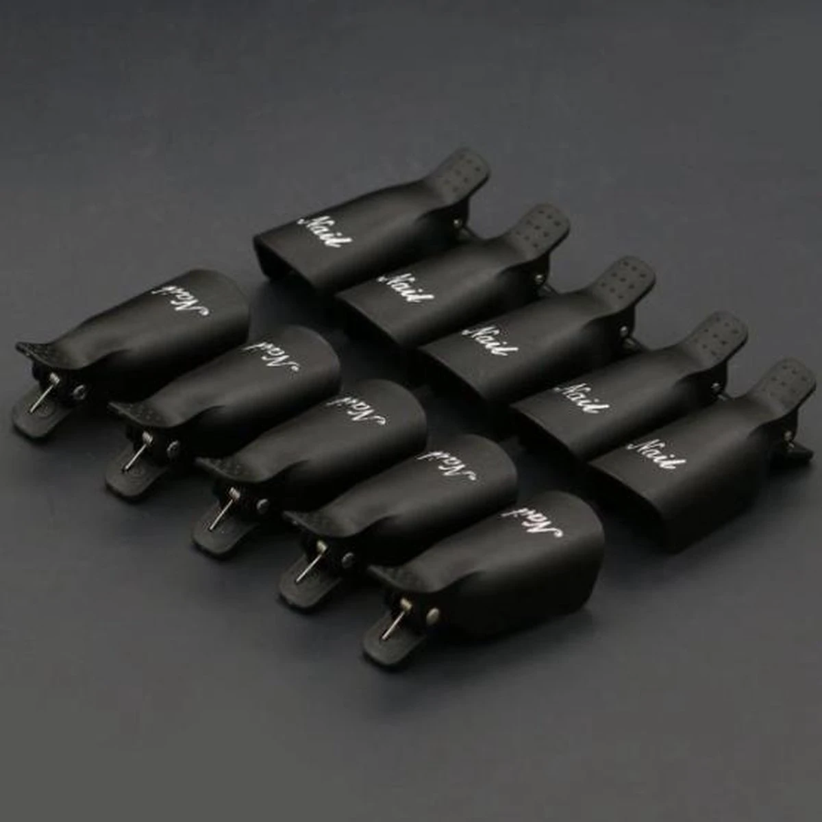 Merkloos EPIN | Nagellak Remover Clips | Nagelclips | 10 Stuks | Zwart 4 Merkloos EPIN | Nagellak Remover Clips | Nagelclips | 10 Stuks | Zwart - Afbeelding 2