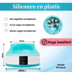 LOUVRO Stoom Nagellak Remover - Nagellak Verwijderaar En Nail Polish Verwijderaar - Stoom Nagellak Remover Machine - Nagel Steamer - Nagel Remover -Poeder - Foundation Winkel 1200x1200 996