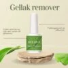 Merkloos Magic Soak Off Nailpolish Remover - Gellak Remover - Gellak Cleaner - Gellak Verwijderen - Gellak Remover - 15ml 1 Merkloos Magic Soak Off Nailpolish Remover - Gellak Remover - Gellak Cleaner - Gellak Verwijderen - Gellak Remover - 15ml -Poeder - Foundation Winkel 1200x1200 998