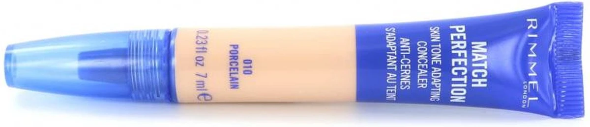 Rimmel London Match Perfection Concealer - 010 Porcelain 11 Rimmel London Match Perfection Concealer - 010 Porcelain - Afbeelding 9