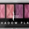 Lovely Pop Cosmetics - Oogschaduw Palette - Planet Mars - Met Lange Applicator - 8 Kleuren: Wit / Roze / Lila / Mat Fel Roze / Zwart - 1 Doosje Met 9 Gram Inhoud - Afmeting Doosje: 14,7 X 4,4 Centimeter -Poeder - Foundation Winkel 1200x358