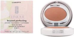 Clinique Beyond Perfecting Powder Foundation & Concealer - 06 Ivory - Foundation -Poeder - Foundation Winkel 1200x597