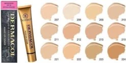 Dermacol - Make-up Cover - 30 Ml - Waterproof - Tint 215 21 Dermacol - Make-up Cover - 30 Ml - Waterproof - Tint 215 -Poeder - Foundation Winkel 1200x602