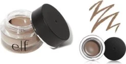 E.L.F. Lock On Liner And Brow Cream - 81942 Light Brown -Poeder - Foundation Winkel 1200x613 1