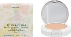 Clinique Beyond Perfecting Powder Foundation & Concealer - 06 Ivory - Foundation -Poeder - Foundation Winkel 1200x631