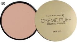 Max Factor Creme Puff Compact Gezichtspoeder - 50 Natural -Poeder - Foundation Winkel 1200x659