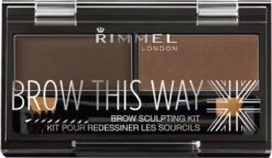 Rimmel London Brow This Way Brow Sculpting Kit - 003 Dark Brown 28 Rimmel London Brow This Way Brow Sculpting Kit - 003 Dark Brown -Poeder - Foundation Winkel 1200x698