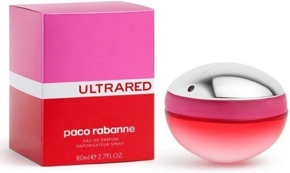 Paco Rabanne Ultrared - 80 Ml - Eau De Parfum Spray - Damesparfum 14 Paco Rabanne Ultrared - 80 Ml - Eau De Parfum Spray - Damesparfum - Afbeelding 12