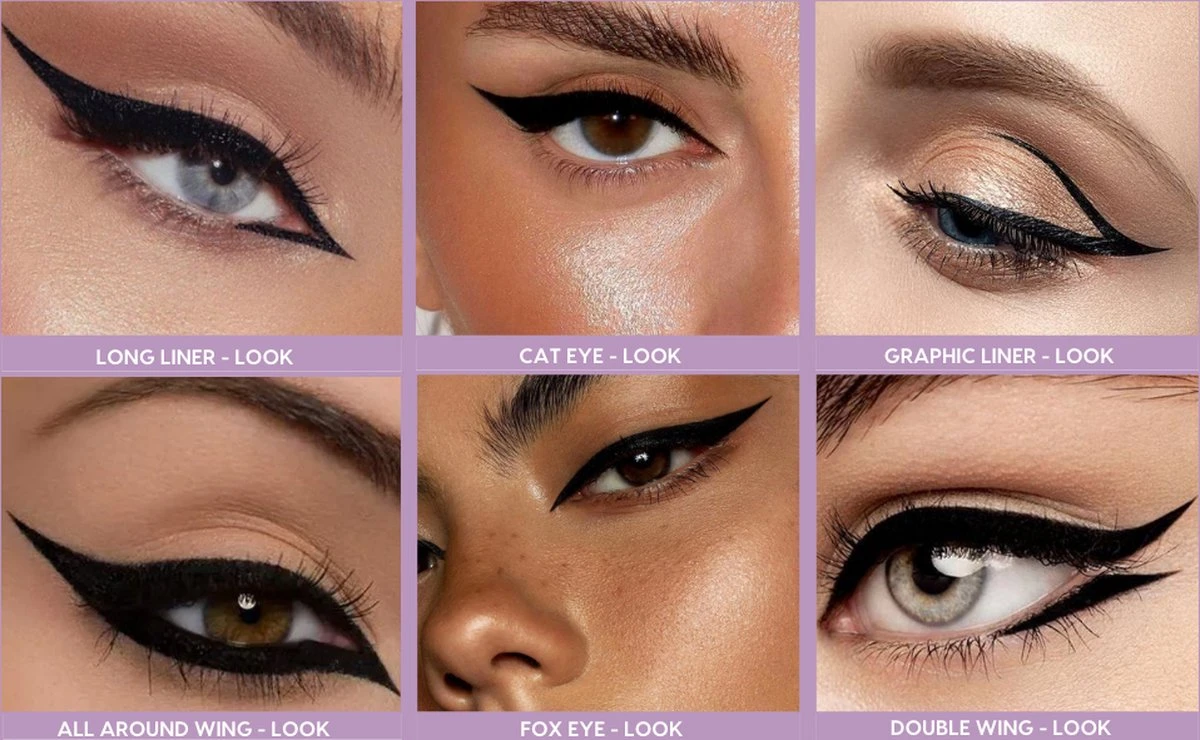 NIQA - Liquid Eyeliner Nightfall - Cat Eye Look - Vegan & Halal 5 NIQA - Liquid Eyeliner Nightfall - Cat Eye Look - Vegan & Halal - Afbeelding 3