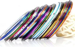 10 Rolletjes Striper 1mm Nail Art Striping Tape / Sparkolia Decoratie Sticker Nagel / Multicolor Gemengde Kleuren 15 10 Rolletjes Striper 1mm Nail Art Striping Tape / Sparkolia Decoratie Sticker Nagel / Multicolor Gemengde Kleuren -Poeder - Foundation Winkel 1200x742 1