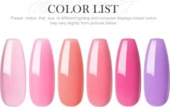 Polygel- 6 KLEUREN SET - 15 ML - Polygel Kit - Polygel Nagels - Polygel Kleuren -Poeder - Foundation Winkel 1200x756