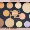 Makeup Revolution HD Pro Palette The Works - Light/Medium 2 Makeup Revolution HD Pro Palette The Works - Light/Medium -Poeder - Foundation Winkel 1200x819 1