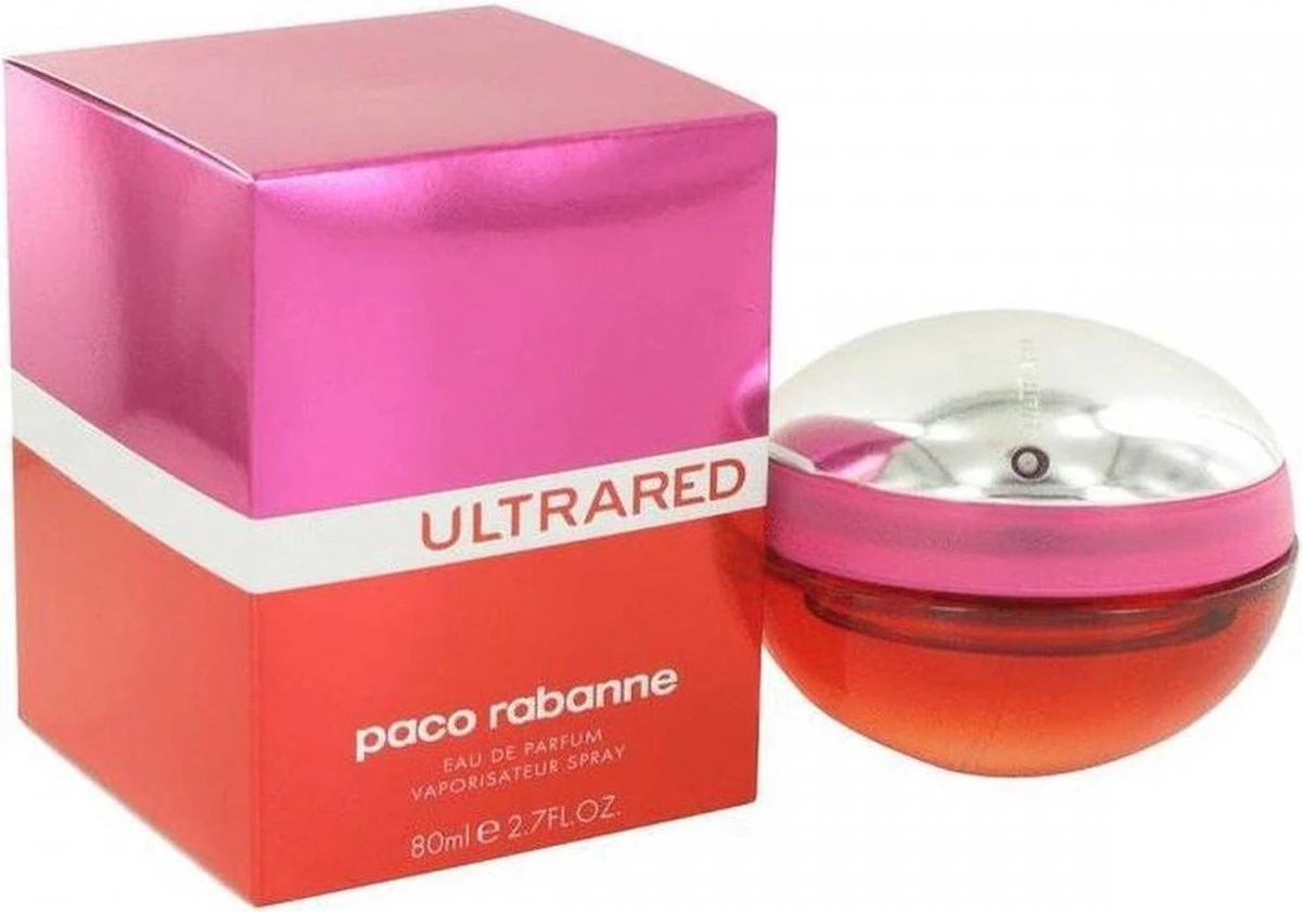 Paco Rabanne Ultrared - 80 Ml - Eau De Parfum Spray - Damesparfum 3 Paco Rabanne Ultrared - 80 Ml - Eau De Parfum Spray - Damesparfum