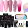 Elvi Polygel Nagels Kit - 6x15 Perfecte Polygel Kleuren Voor De Feestdagen- Nagelverlenging - Polyacryl UV Nagellak-Quick Extension Set- Polygel Color Changing Red-Pink-Polygel Starterspakket- UV Base & Top Coat-Slip Solution-100 Nagel Tips- 2 Elvi Polygel Nagels Kit - 6x15 Perfecte Polygel Kleuren Voor De Feestdagen- Nagelverlenging - Polyacryl UV Nagellak-Quick Extension Set- Polygel Color Changing Red-Pink-Polygel Starterspakket- UV Base & Top Coat-Slip Solution-100 Nagel Tips- -Poeder - Foundation Winkel 1200x867 1