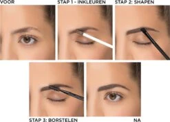 L'Oréal Paris Unbelieva Brow Wenkbrauwgel - 104 Chatain - Licht Bruin - Waterproof - 3.4 Ml -Poeder - Foundation Winkel 1200x867 2