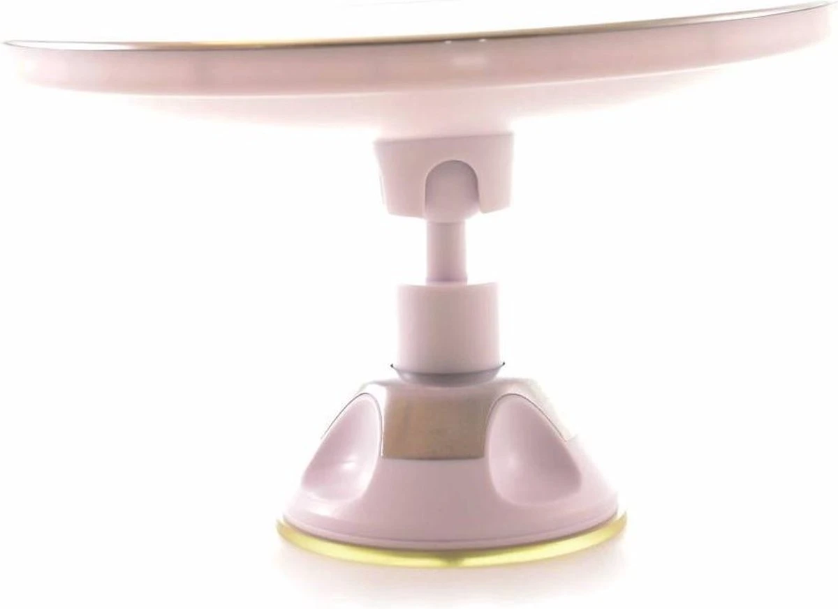 Gérard Brinard Verlichte Spiegel Zuignap LED Spiegel Incl. Batterij & USB Kabel - 7x Vergroting - Ø17cm 4 Gérard Brinard Verlichte Spiegel Zuignap LED Spiegel Incl. Batterij & USB Kabel - 7x Vergroting - Ø17cm - Afbeelding 2