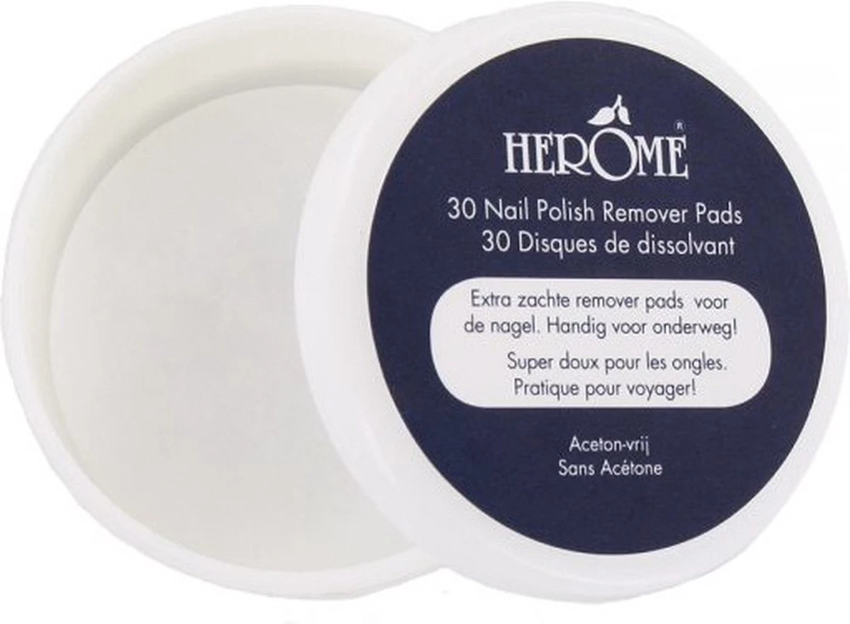 Herome Nagellakremover Pads - Nagellakverwijderaar Pads - Acetonvrij, Mild Reinigend En Droogt Niet Uit - Handig Voor Onderweg Travelsize- 30 Pads 13 Herome Nagellakremover Pads - Nagellakverwijderaar Pads - Acetonvrij, Mild Reinigend En Droogt Niet Uit - Handig Voor Onderweg Travelsize- 30 Pads - Afbeelding 11
