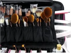 Cosmetica Koffer - Make-up Koffer Met Verstelbare Vakken - Visagie En Nagelstyliste Beauty Koffer - 40x30x14CM -Poeder - Foundation Winkel 1200x898 2