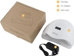 Merkloos 80 Watt UV LED Lamp Nagels - SUN X5 MAX - 45LED - Nagel - UV- LED Lamp - Wit - Nagellamp - Nail Dryer - Nagels - Salon - Lamp - 16 Merkloos 80 Watt UV LED Lamp Nagels - SUN X5 MAX - 45LED - Nagel - UV- LED Lamp - Wit - Nagellamp - Nail Dryer - Nagels - Salon - Lamp - -Poeder - Foundation Winkel 1200x901 10