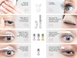 Iconsign® Professionele Wimperlifting Set - Lash Lift - Lash Kit - Wimperserum -Poeder - Foundation Winkel 1200x906