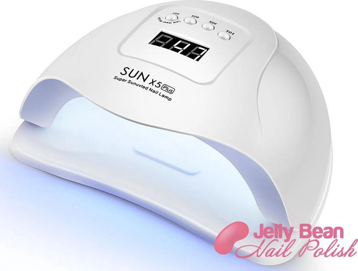 Jelly Bean Nail Polish UV Lamp 80W - Sun X5 Plus 80W 36 Leds - Proffesionele UV Nagellamp Voor Gel Nagellak 4 Jelly Bean Nail Polish UV Lamp 80W - Sun X5 Plus 80W 36 Leds - Proffesionele UV Nagellamp Voor Gel Nagellak - Afbeelding 2