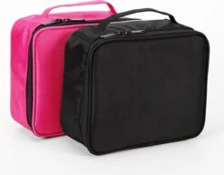 Make-up Koffer - Cosmetica Koffer - Visagie Opbergtas - Beauty Organizer Met Verstelbare Vakken - Roze 11 Make-up Koffer - Cosmetica Koffer - Visagie Opbergtas - Beauty Organizer Met Verstelbare Vakken - Roze -Poeder - Foundation Winkel 1200x938