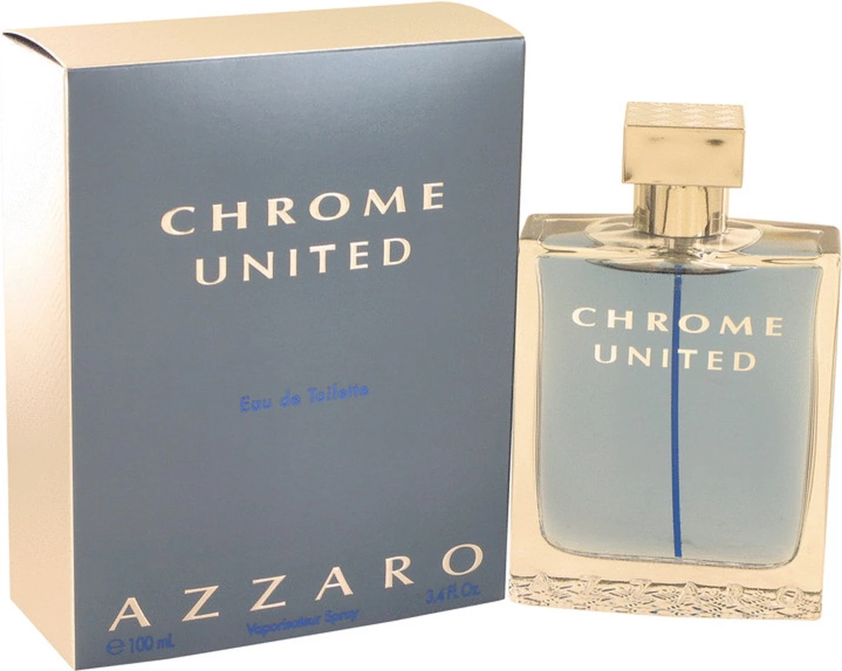 Azzaro Chrome United Eau De Toilette Spray 100 Ml 8 Azzaro Chrome United Eau De Toilette Spray 100 Ml - Afbeelding 6