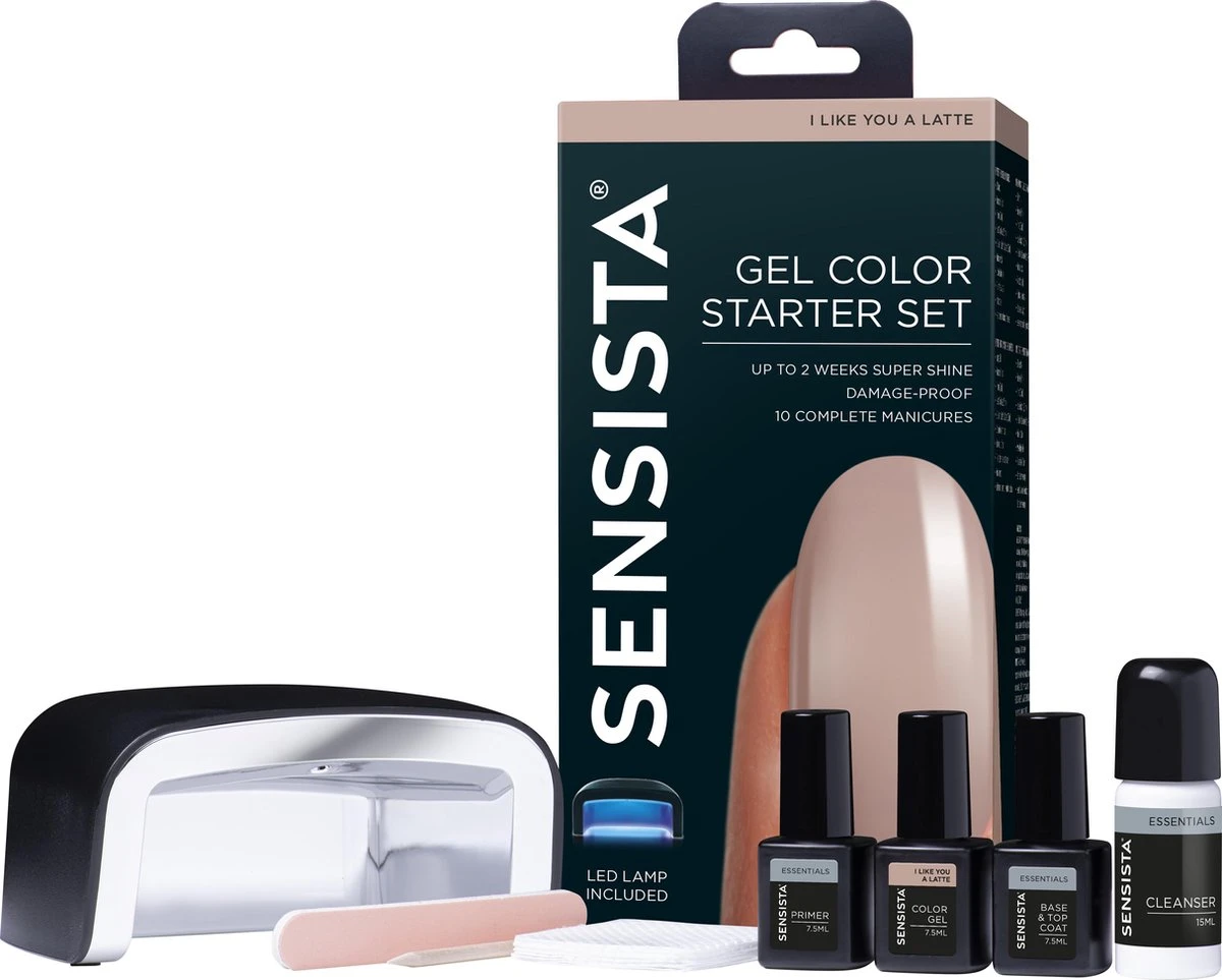 Sensista Gel Color Starter Set I Like You A Latte - Nude 7 Sensista Gel Color Starter Set I Like You A Latte - Nude - Afbeelding 5