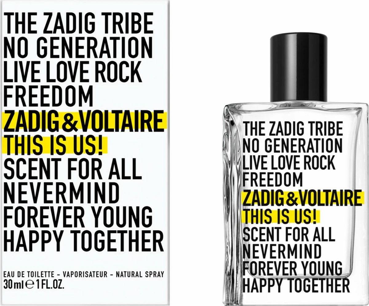 Zadig & Voltaire This Is Us! 30 Ml - Eau De Toilette - Unisex 12 Zadig & Voltaire This Is Us! 30 Ml - Eau De Toilette - Unisex - Afbeelding 10
