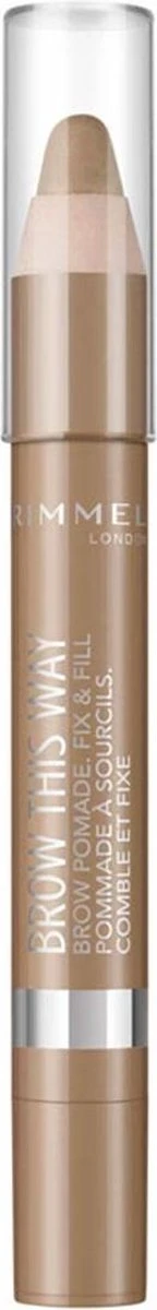 Rimmel London Rimmel Brow Pomade Wenkbrauwpotlood - Blonde 6 Rimmel London Rimmel Brow Pomade Wenkbrauwpotlood - Blonde - Afbeelding 4