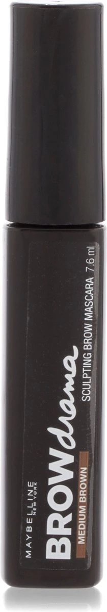 Maybelline Brow Drama - Medium Brown - Bruin - Wenkbrauwmascara 6 Maybelline Brow Drama - Medium Brown - Bruin - Wenkbrauwmascara - Afbeelding 4