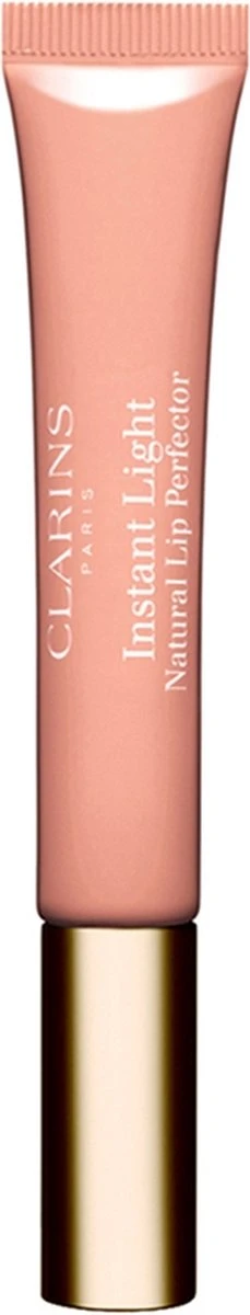 Clarins Instant Light Natural Lip Perfector - 02 Abricot Shimmer - Lipgloss - 12 Ml