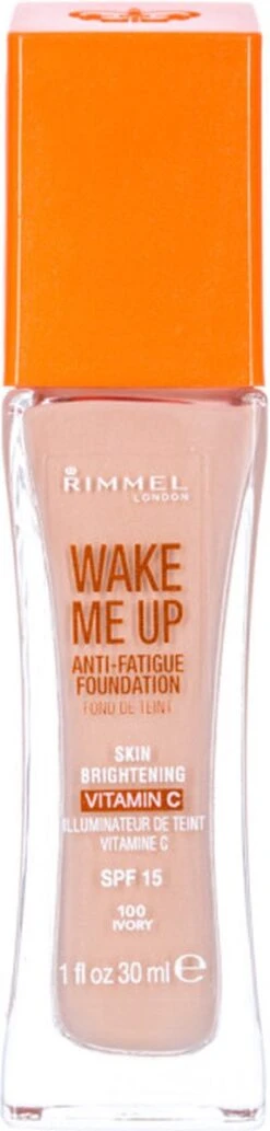 Rimmel London Rimmel - Wake Me Up Foundation With Vitamine C - Ivory 13 Rimmel London Rimmel - Wake Me Up Foundation With Vitamine C - Ivory -Poeder - Foundation Winkel 287x1200