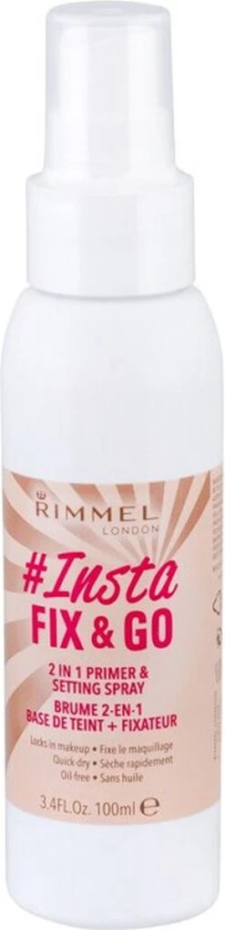 Rimmel London Insta Fix & Go Primer & Setting Spray -Poeder - Foundation Winkel 291x1200