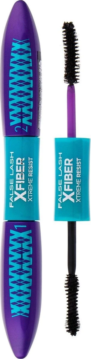 L'Oréal Paris False Lash Xfiber Xtreme Resist Mascara - Zwart - Waterproof 10 L'Oréal Paris False Lash Xfiber Xtreme Resist Mascara - Zwart - Waterproof - Afbeelding 8