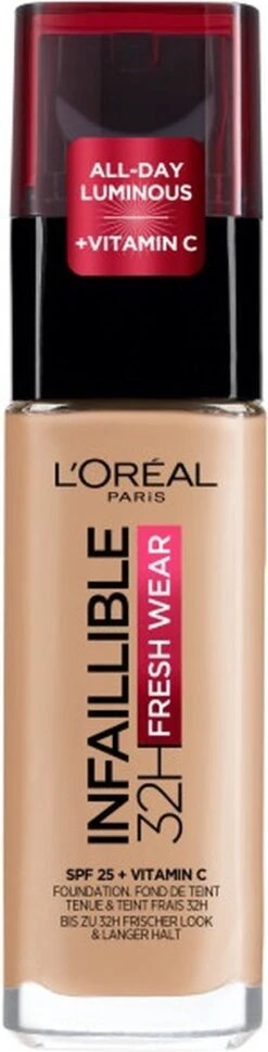 L'Oréal Paris Infaillible 24H Fresh Wear Foundation - 140 Golden Beige - Langhoudend -Poeder - Foundation Winkel 306x1200 1