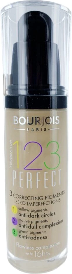 Bourjois 123 Perfect Foundation - 53 Beige Clair -Poeder - Foundation Winkel 315x1200