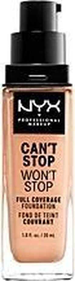 NYX Professional Makeup - Can't Stop Won't Stop Foundation - Natural -Poeder - Foundation Winkel 320x1200