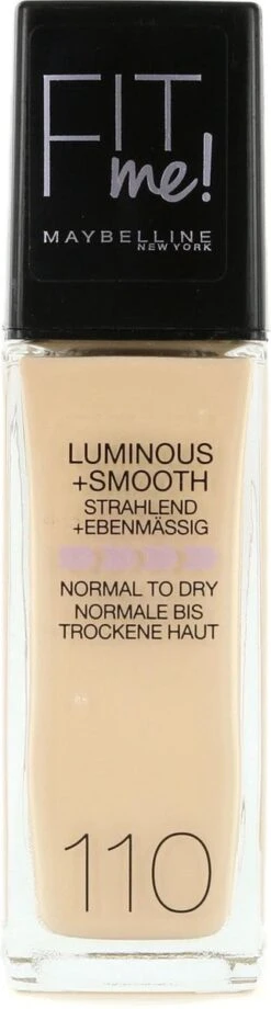 Maybelline - Fit Me Luminous & Smooth Foundation - Porcelain 110 -Poeder - Foundation Winkel 322x1200 1