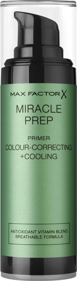 ​Max Factor - Miracle Prep Colour Correcting & Cooling Primer 30 Ml -Poeder - Foundation Winkel 329x1200 1