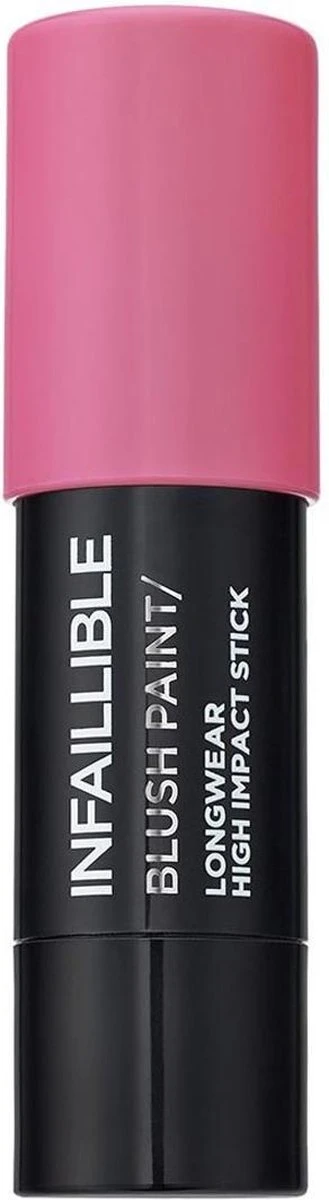 L'Oréal Infallible Blush Paint Blush Stick - Fuchsia Fame 6 L'Oréal Infallible Blush Paint Blush Stick - Fuchsia Fame - Afbeelding 4