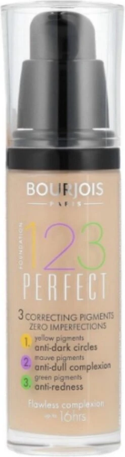 Bourjois 123 Perfect Foundation - 53 Beige Clair -Poeder - Foundation Winkel 330x1200 1
