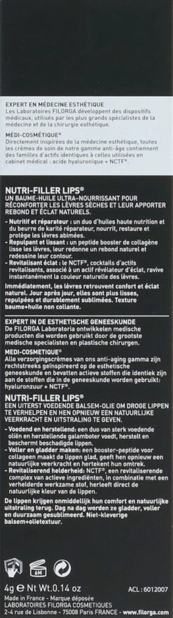 Filorga Nutri-Filler Lips Nutri-Plumping Lip Balm 4gr -Poeder - Foundation Winkel 337x1200 1