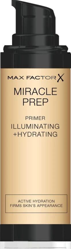 Max Factor Miracle Prep Primer Illuminating & Hydrating - 000 Transparant - 30 Ml 13 Max Factor Miracle Prep Primer Illuminating & Hydrating - 000 Transparant - 30 Ml -Poeder - Foundation Winkel 342x1200