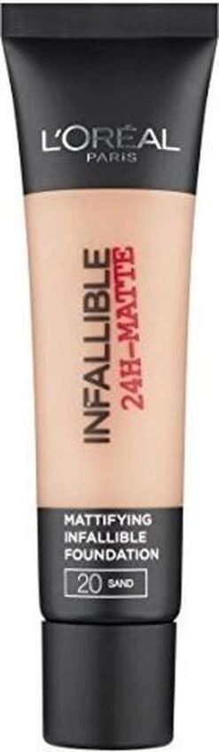 L’Oréal Paris Infallible Matte Foundation - 20 Sand -Poeder - Foundation Winkel 350x1200