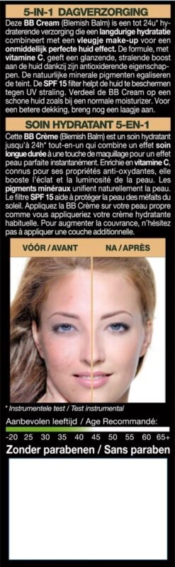Garnier SkinActive - BB Cream Classic Light 5-in-1 Dagverzorging - 50ml - Getinte Dagcrème 21 Garnier SkinActive - BB Cream Classic Light 5-in-1 Dagverzorging - 50ml - Getinte Dagcrème -Poeder - Foundation Winkel 371x1200 1
